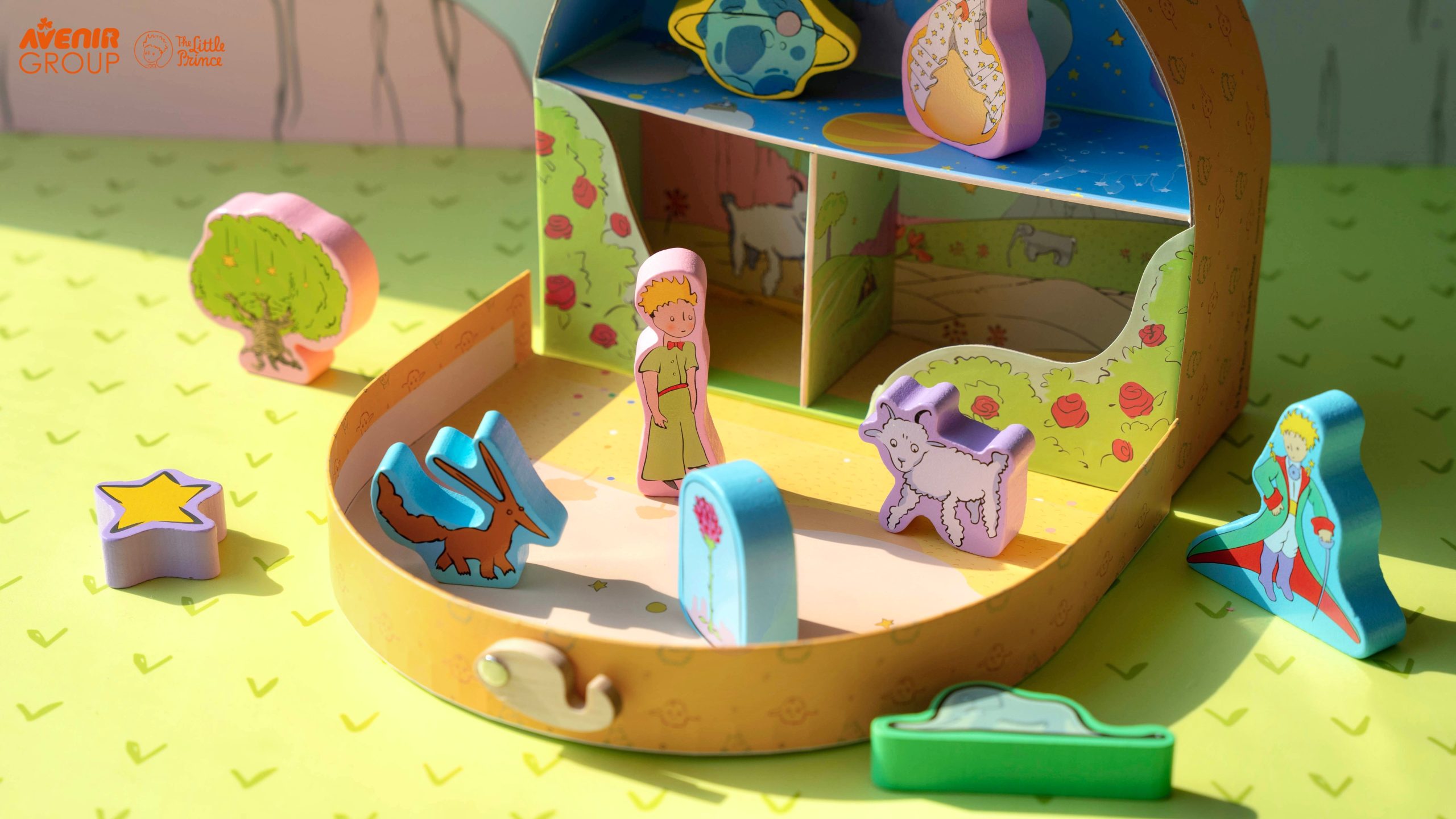 The Little Prince - Little Hands' Wooden Figures Play Box - Image 6