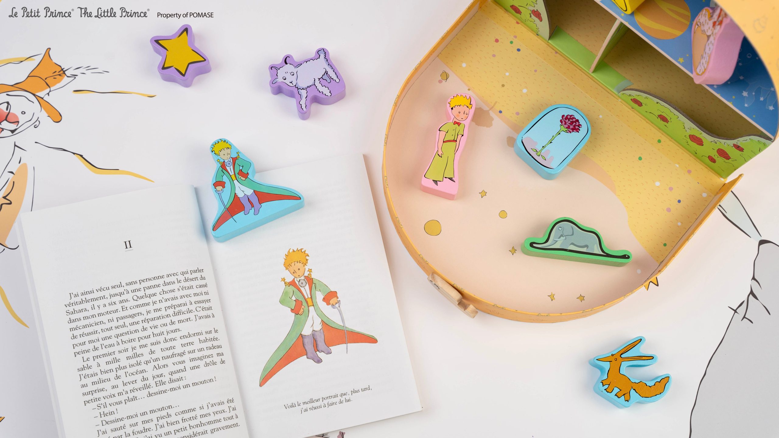 The Little Prince - Little Hands' Wooden Figures Play Box - Image 2