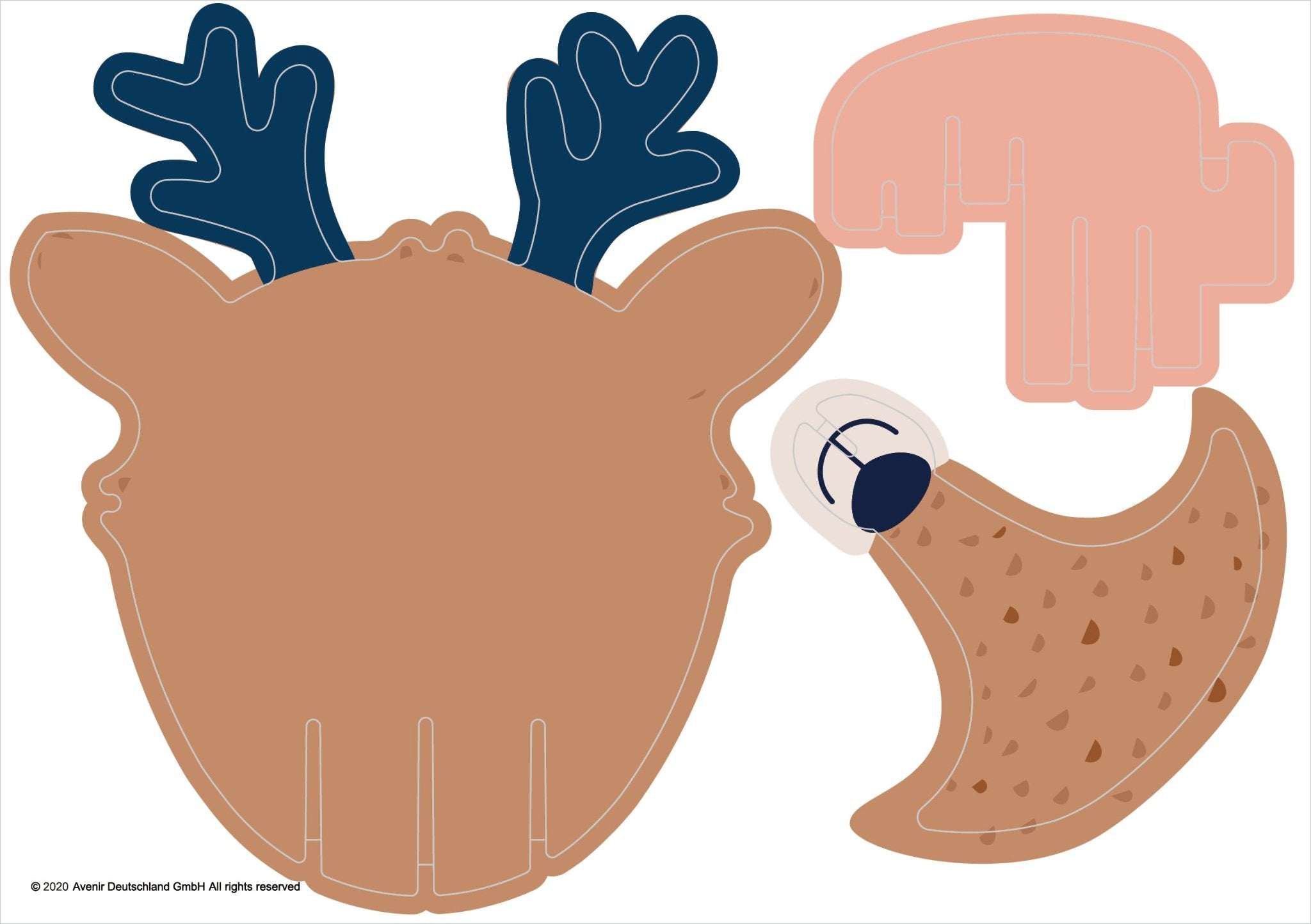 Avenir - 3D Decoration - Deer - Image 3