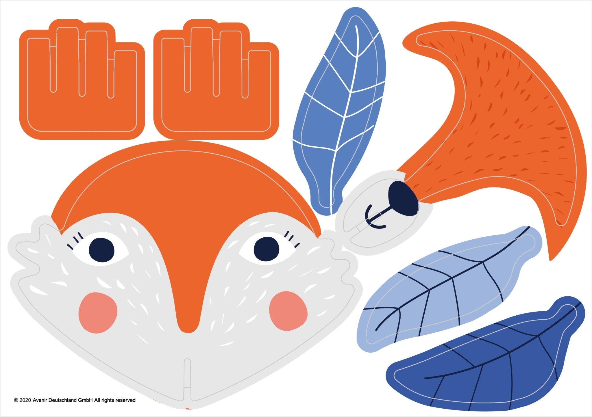 Avenir - 3D Decoration - Fox - Image 4