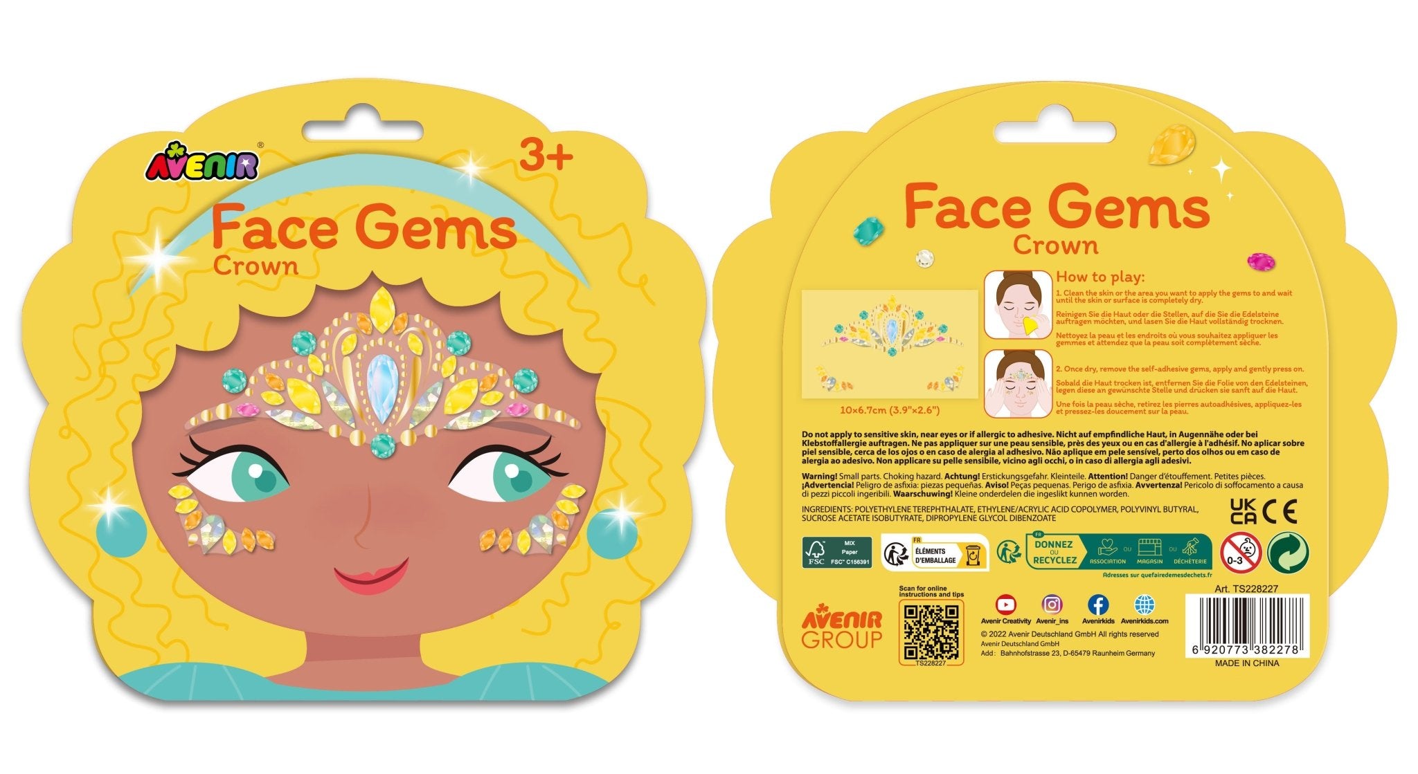 Avenir - Face gems -Crown - Image 4
