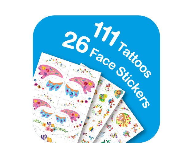 Avenir - Face Sticker and Tattoos Fantasy Garden World - Image 6