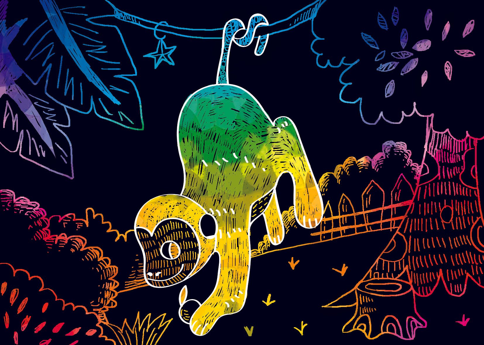 Avenir - Mini Scartch Book - Forest Animals - Image 2