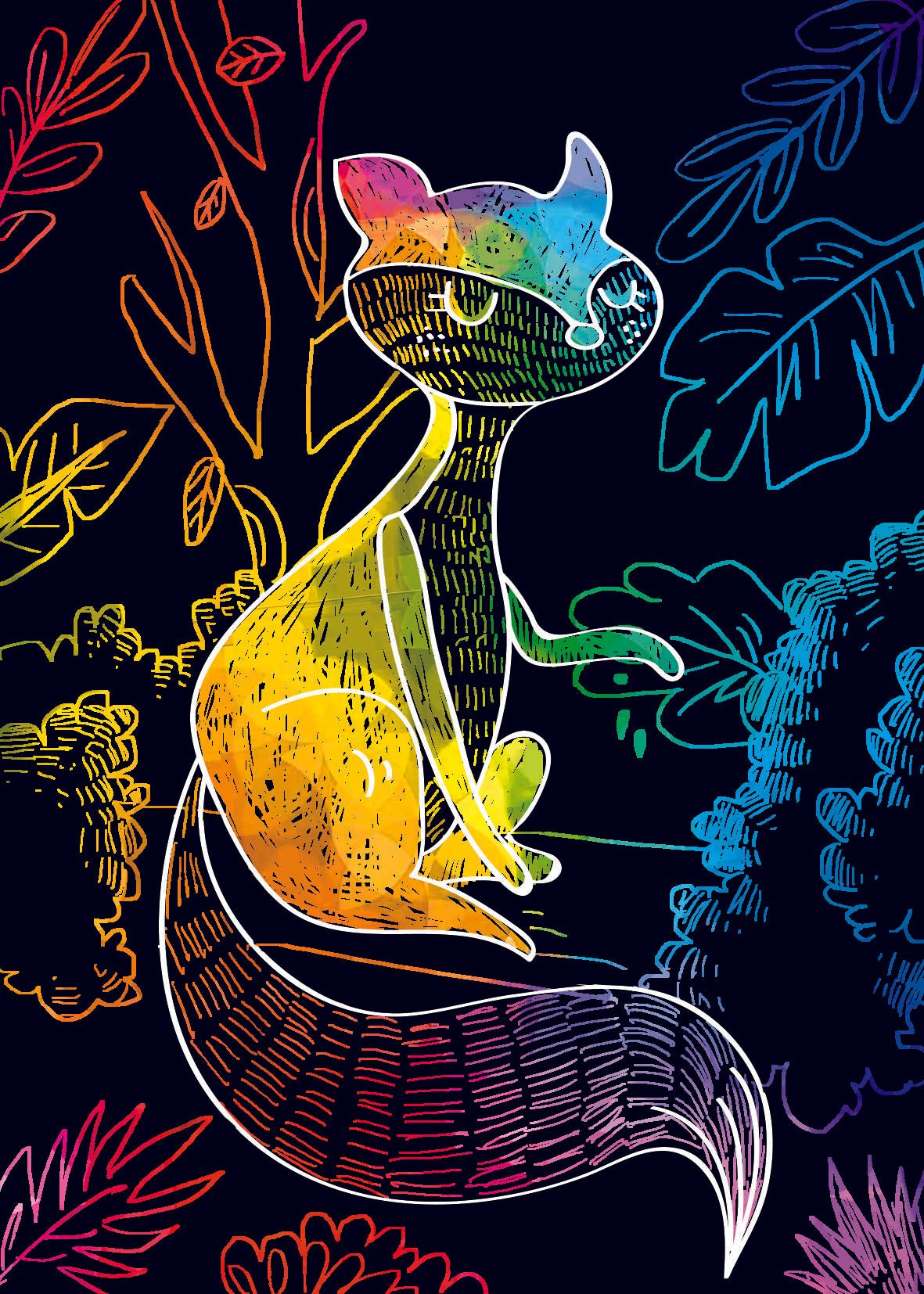 Avenir - Mini Scartch Book - Forest Animals - Image 4