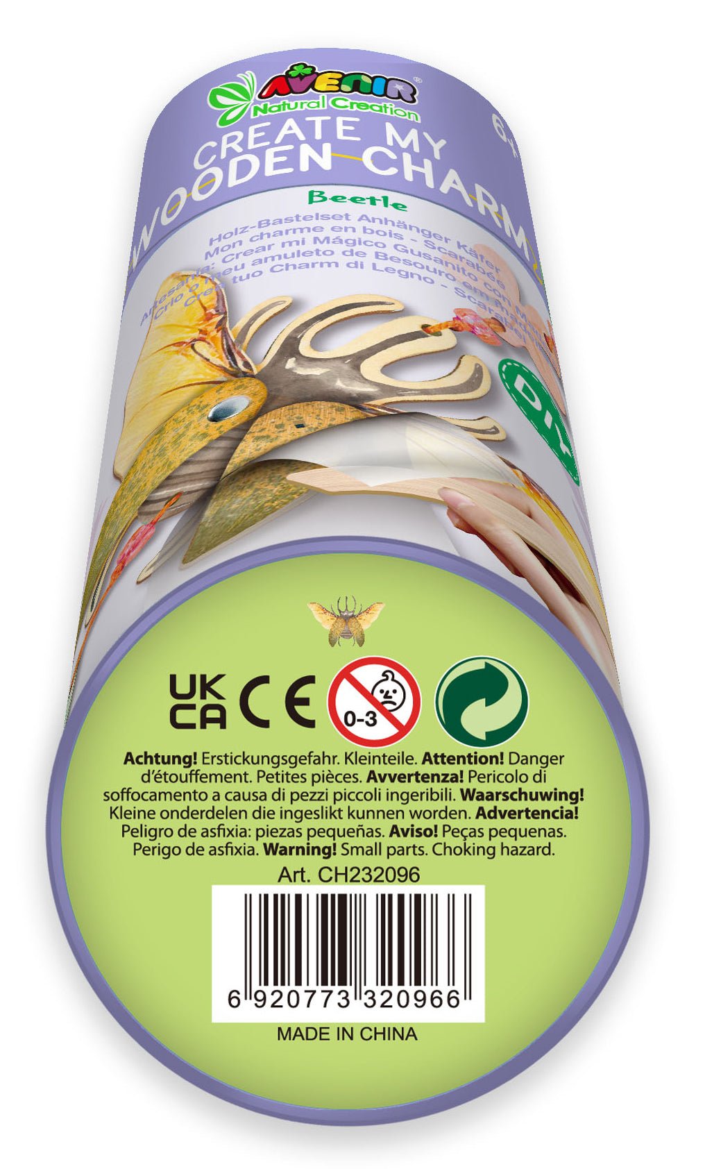 Avenir - Natural Creation Create My Wooden Charm Beetle - Image 6