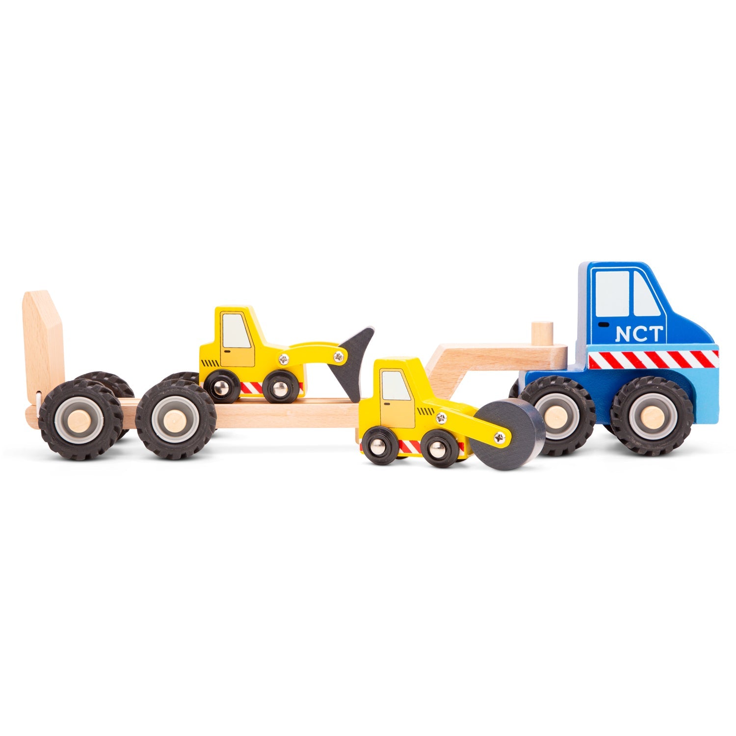 Car Transporter with 2 Construction Vehicles - Image 4