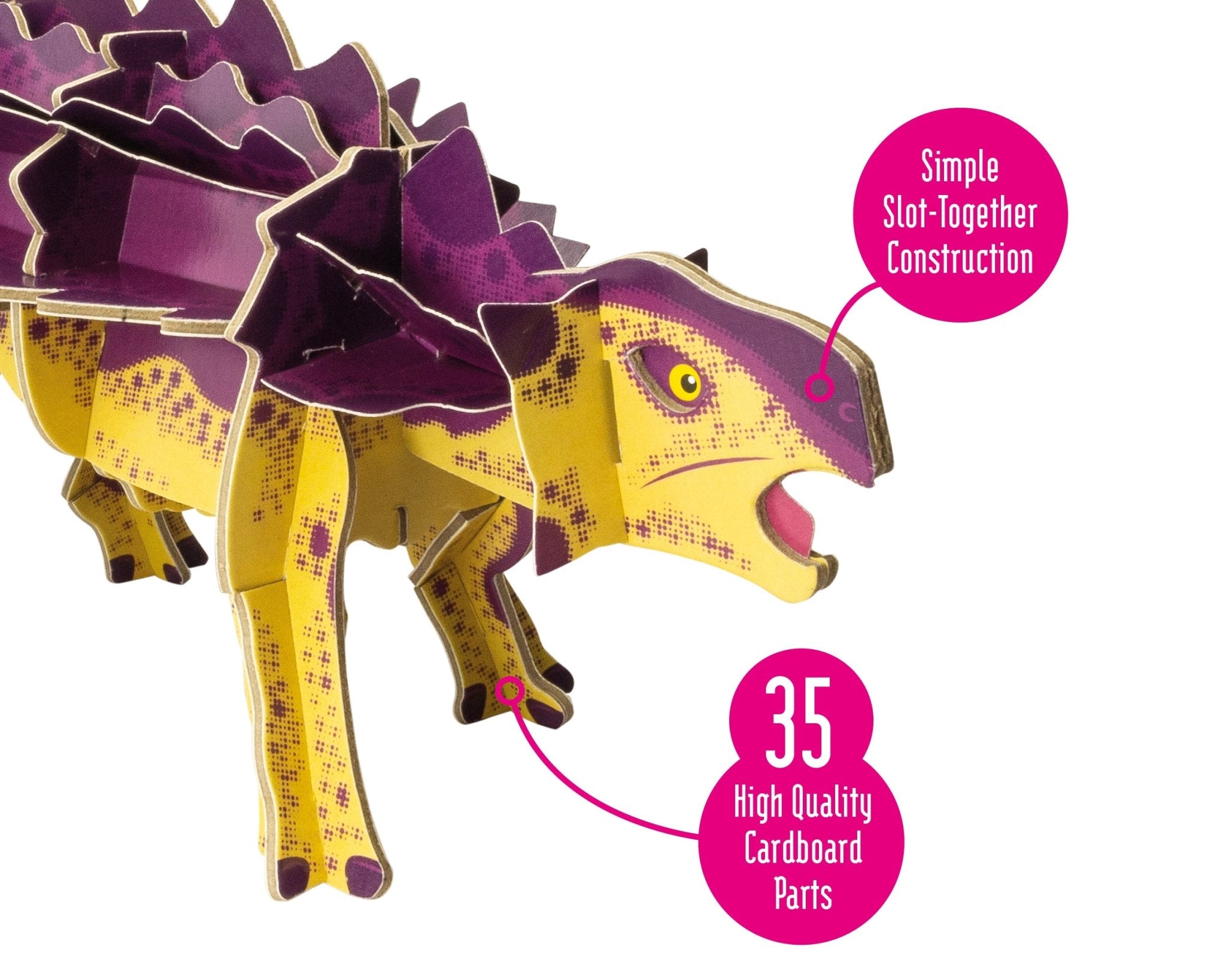Dino STEM Build - Ankylosaurus with Moving Mechanisms - Image 3