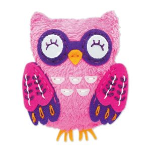 DIY Sewing Keychain - Owl