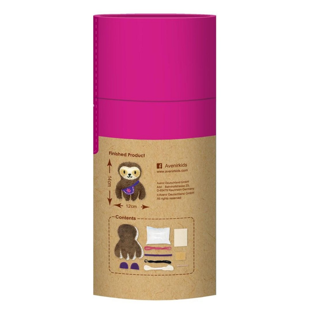 DIY Sewing Keychain - Sloth - Image 3