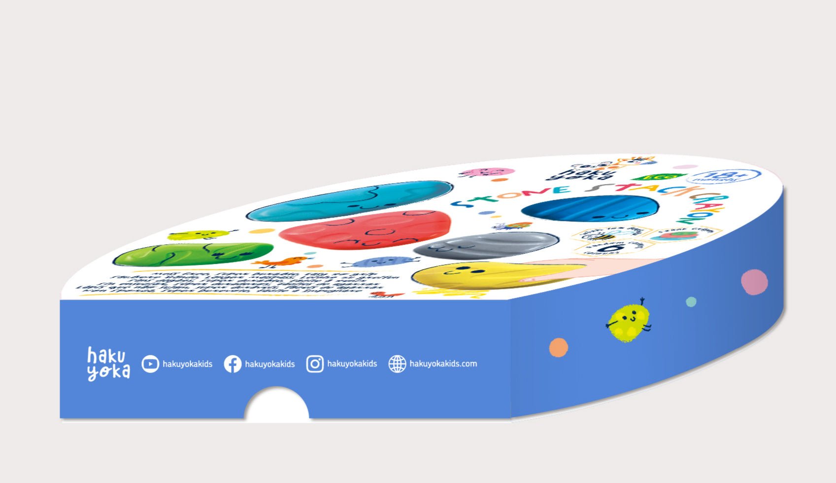 Hakuyoka Crazy Mold - 6 Stone Stack Crayon - Image 4