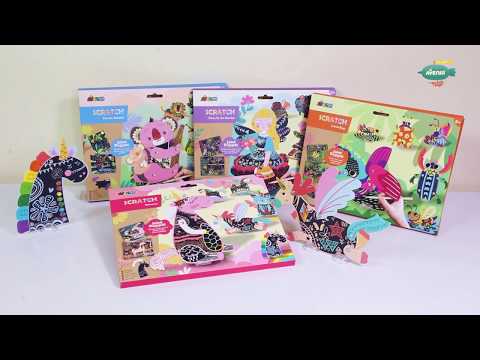 Scratch Art Joint Puppet - Forest Animals - Image 3