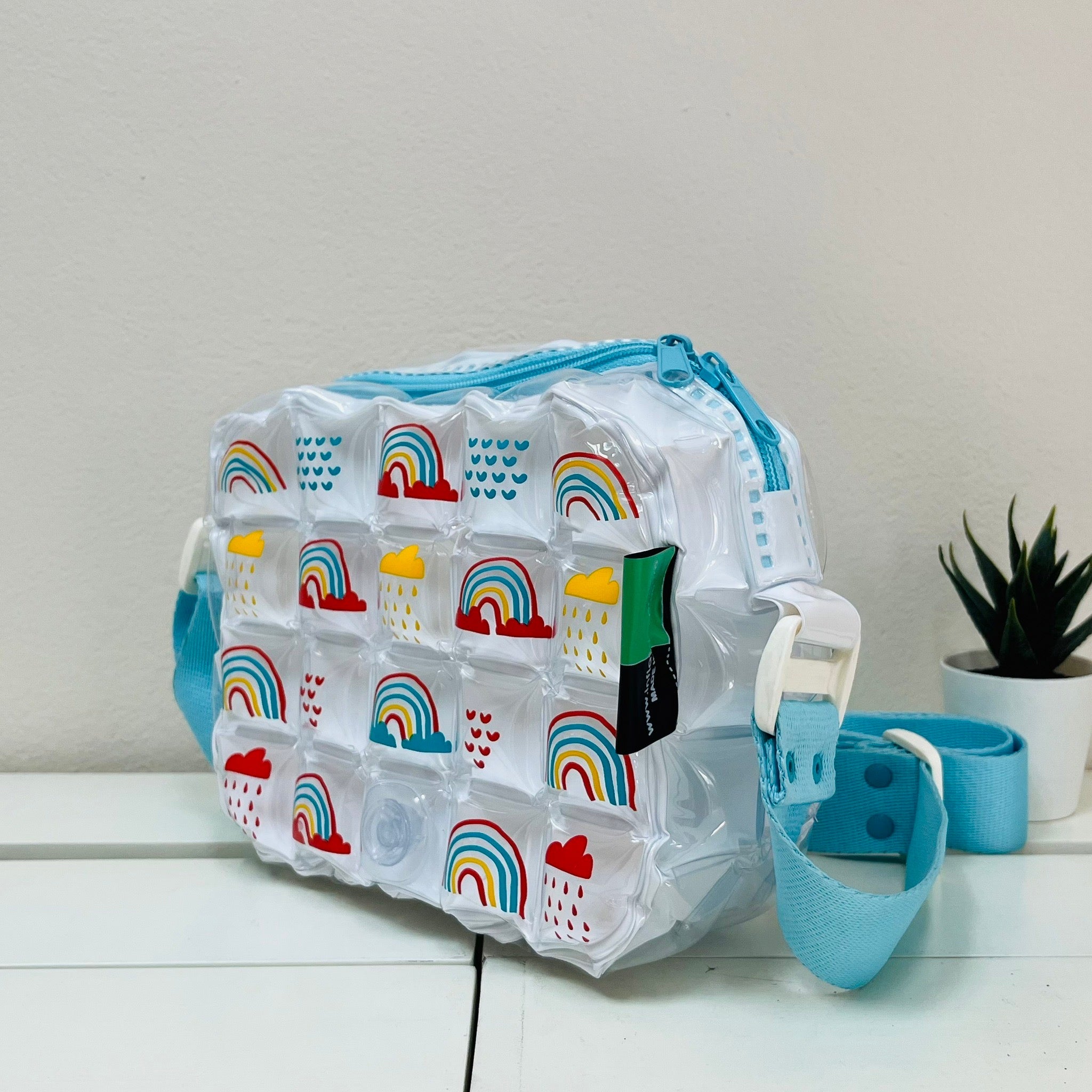 Inflatable Messenger Bag - Rainbow - Image 4