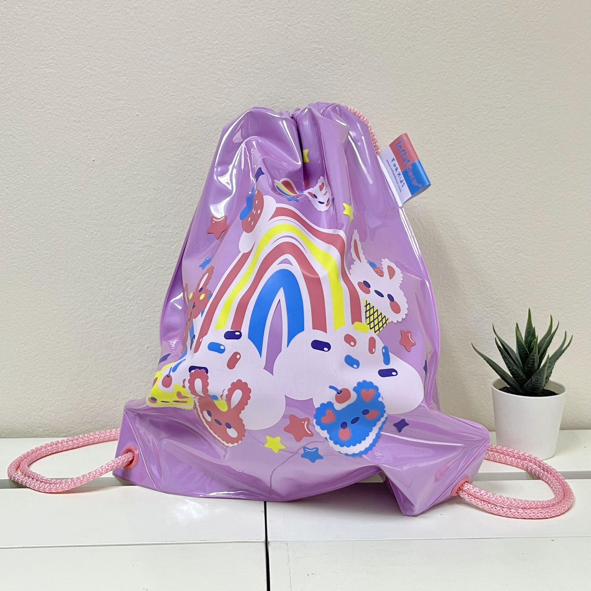 Inflatable Swim Bag - Rabbit Cake - Image 3