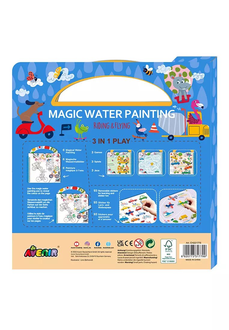 Magic Water Riding & Flying Painting Activity Book - Image 2