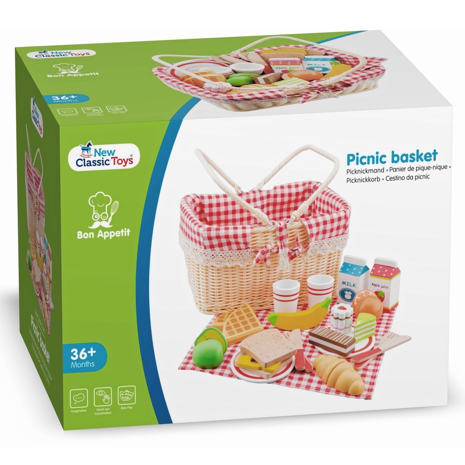 Picnic Basket Set - 27 Pieces - Image 3