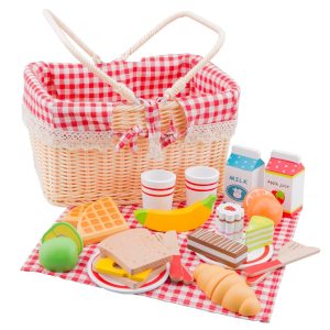 Picnic Basket Set - 27 Pieces