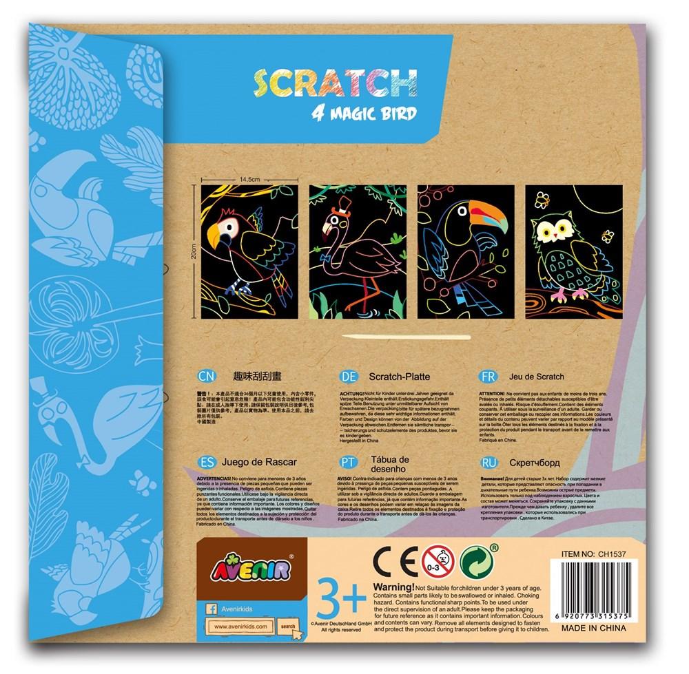 Scratch Art - 4 Magic Bird - Image 2