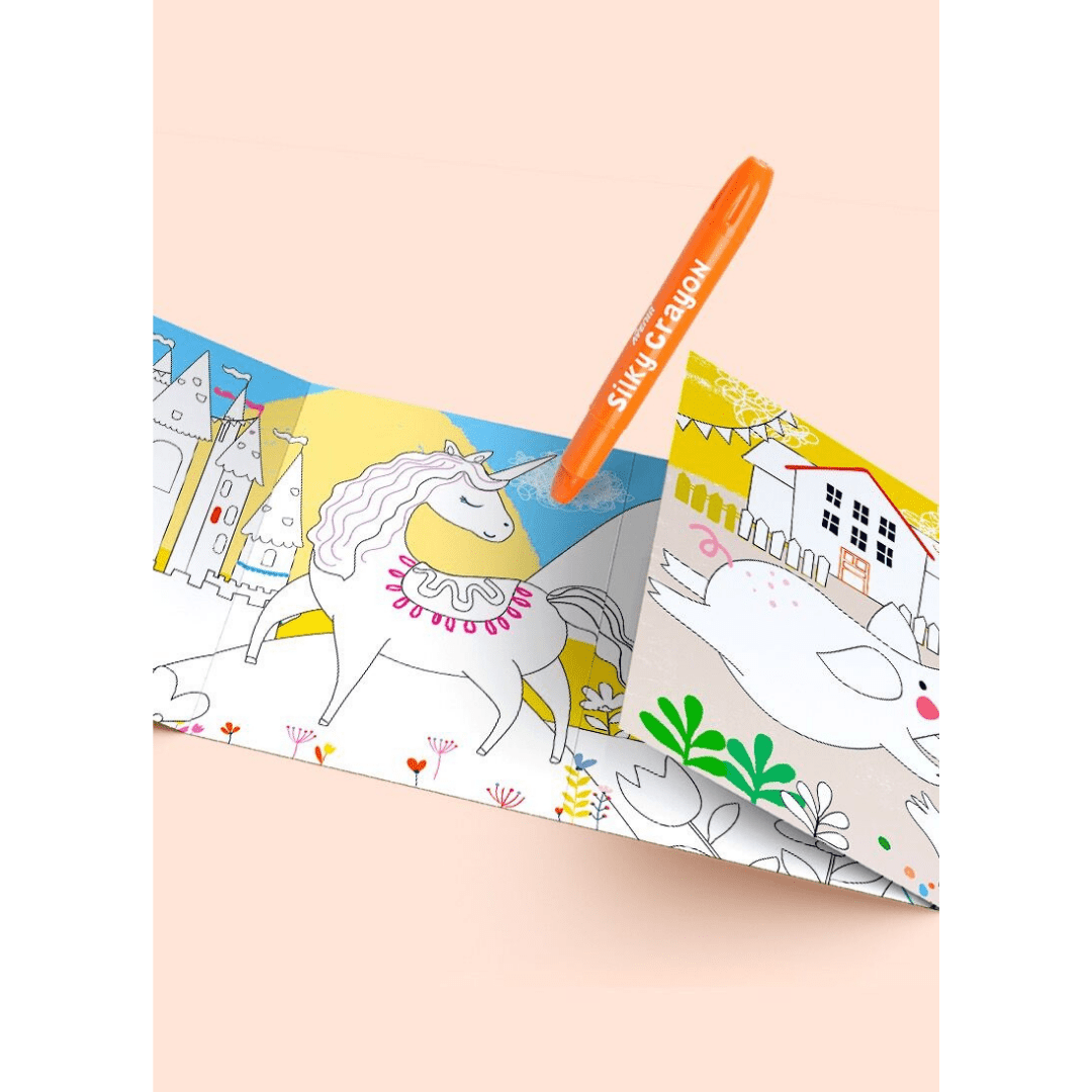 Silky Crayon 12 Colours - Toucan - Image 6