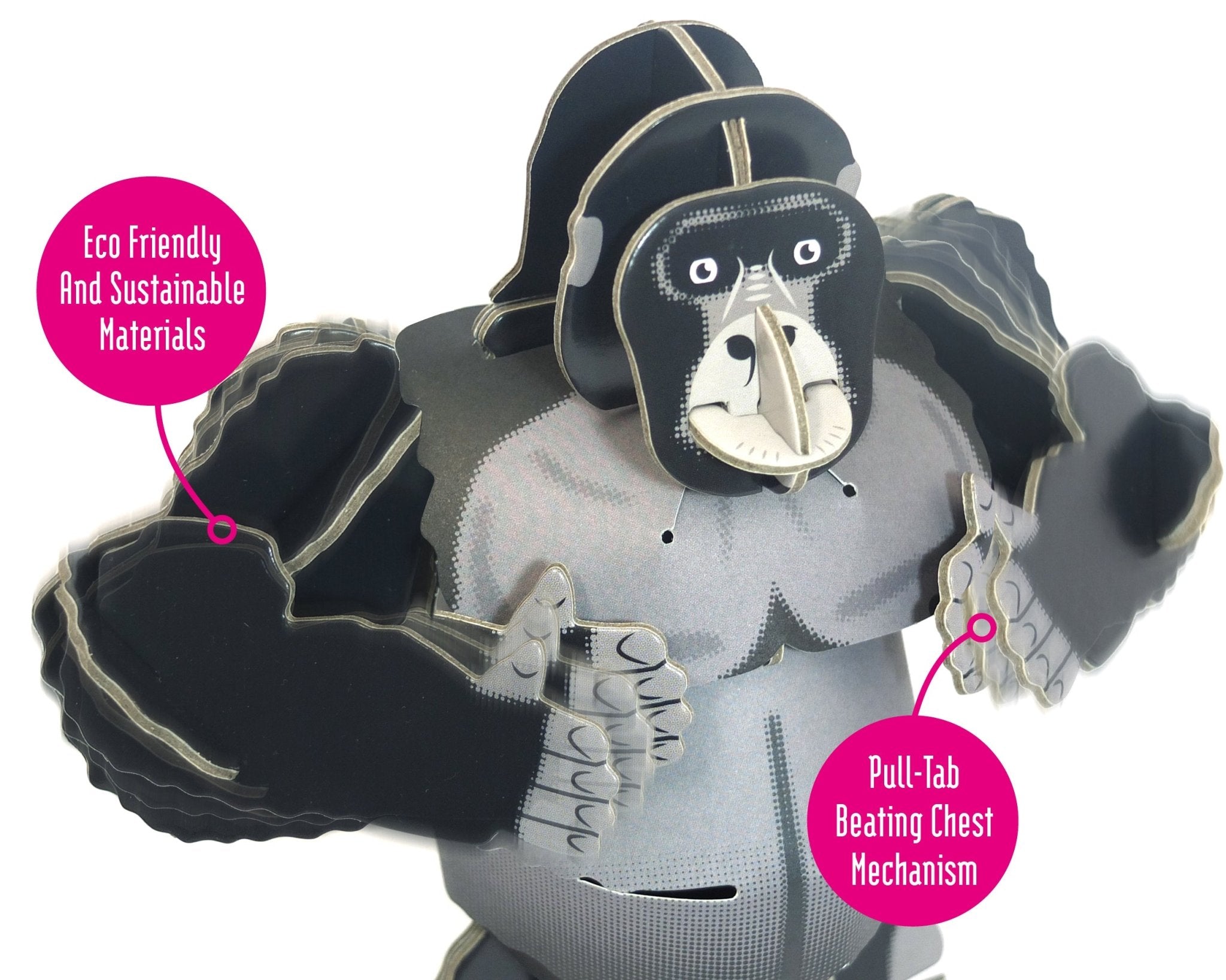 STEM Build - Mountain Gorilla with Moving Mechanisms - Image 7