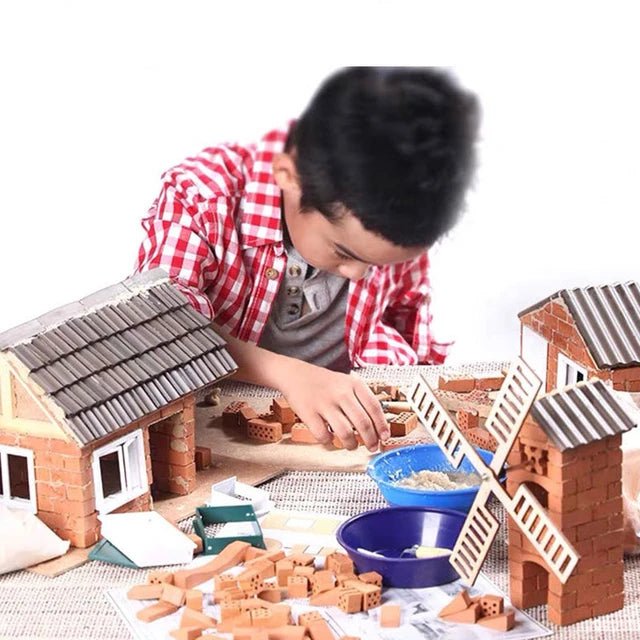 Teifoc Real Bricks Building Sets - Horse Stable - Image 8