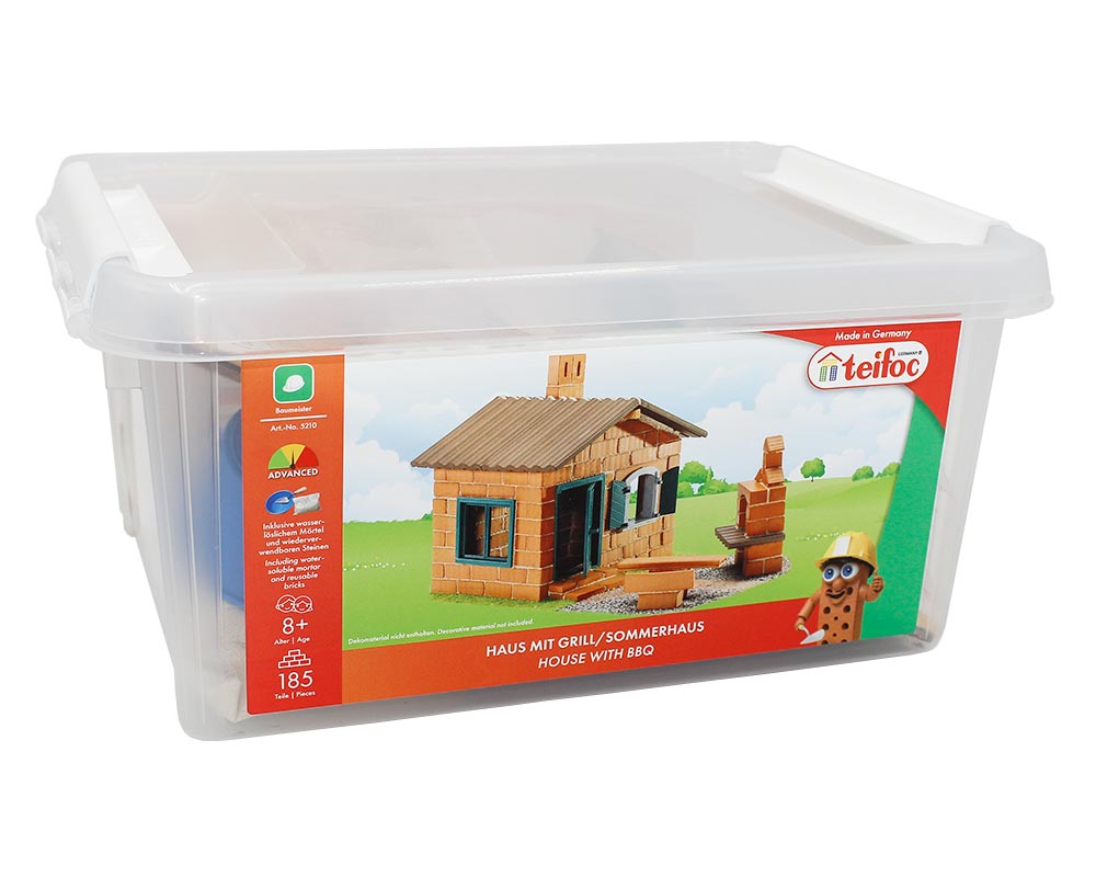 Teifoc Real Bricks Building Sets - House with BBQ - Image 5