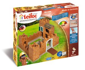 Teifoc Real Bricks Building Sets - Knight's Castle