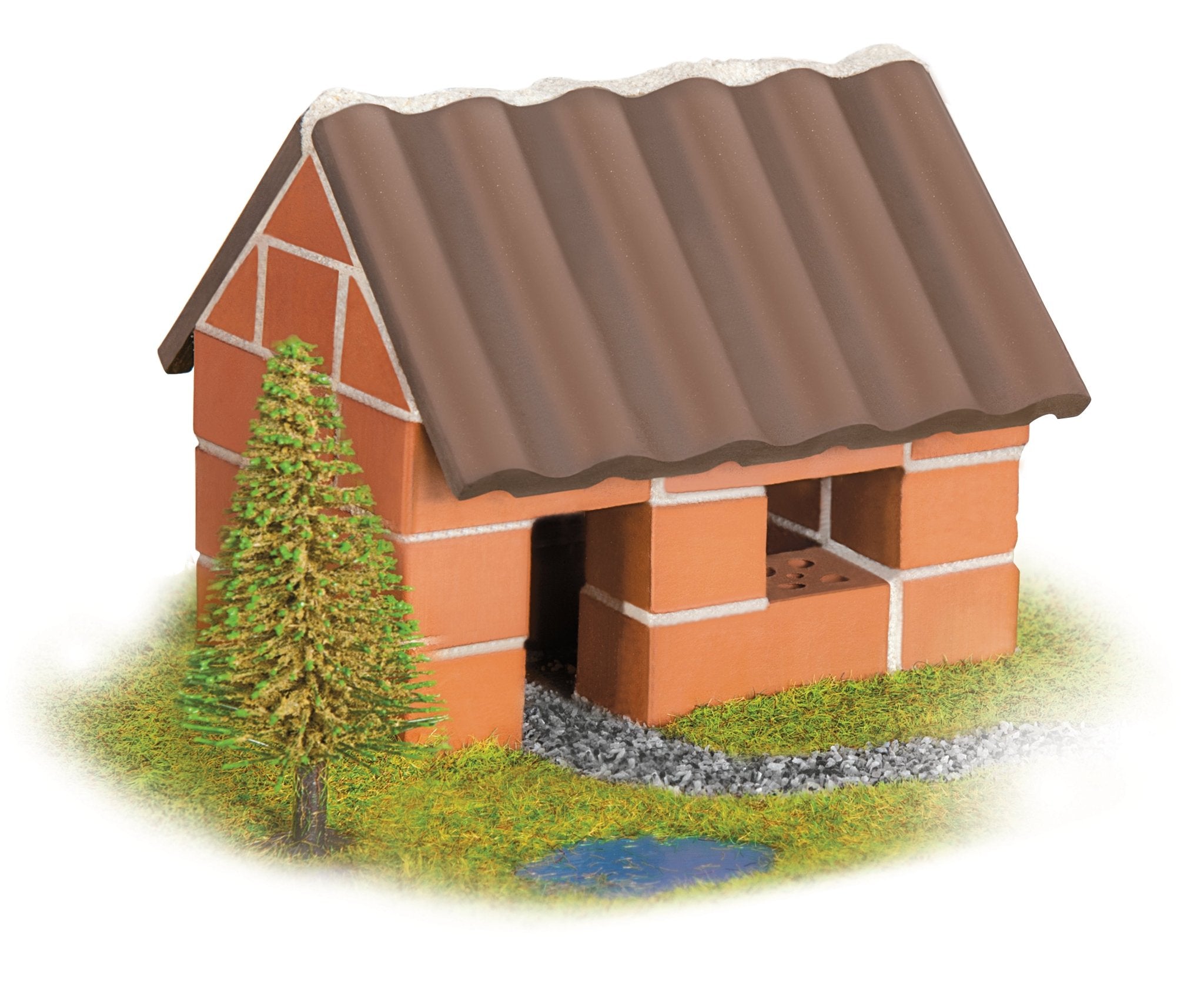 Teifoc Real Bricks Building Sets - Small Family House - Image 2